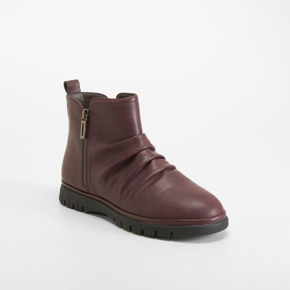 Botín flex confort rojo COMFEET