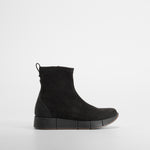 Botín cuña confort Shock Absorber negro COMFEET