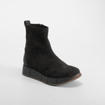 Botín cuña confort Shock Absorber negro COMFEET
