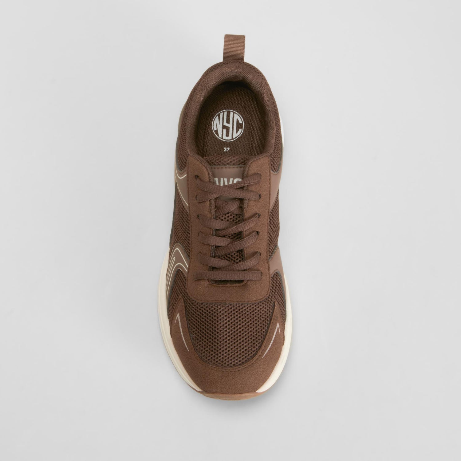 Zapatilla deportiva marrón NYC