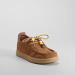 Zapato plano casual con detalle cuentas beige NYC