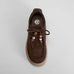Zapato wallabee cordón marrón NYC