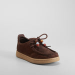 Zapato wallabee cordón marrón NYC