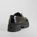 Zapato náutico chunky negro NYC