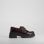 Zapato náutico chunky burdeos NYC