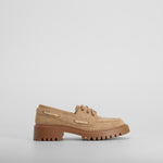 Zapato náutico cordones marrón NYC