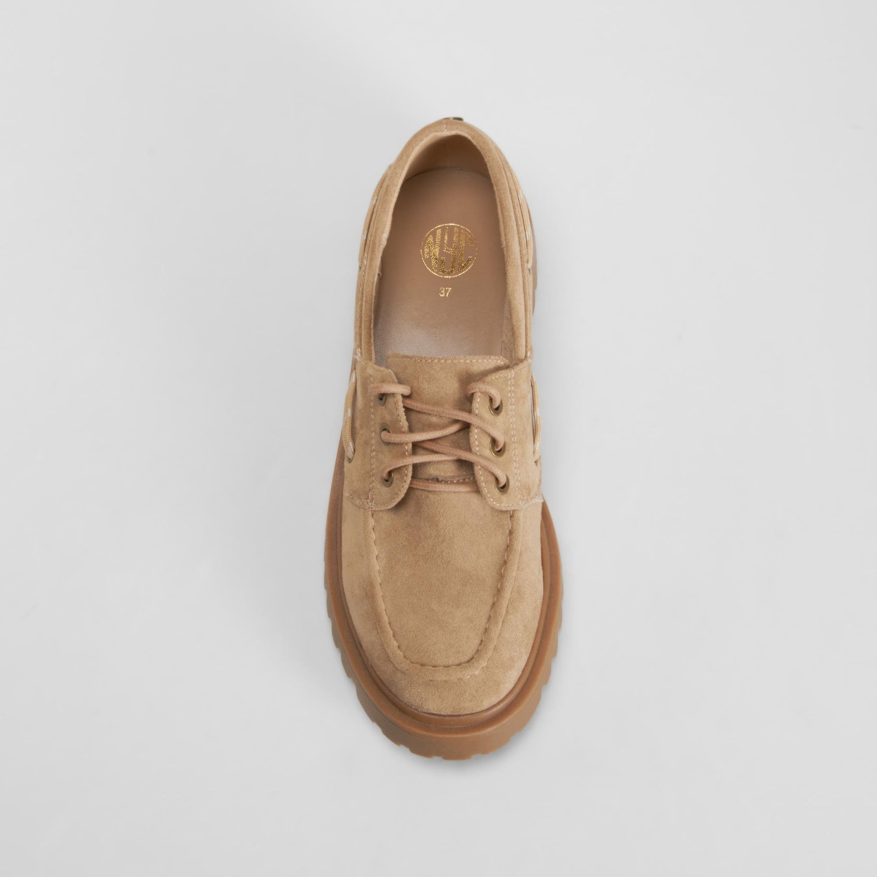 Zapato náutico cordones marrón NYC