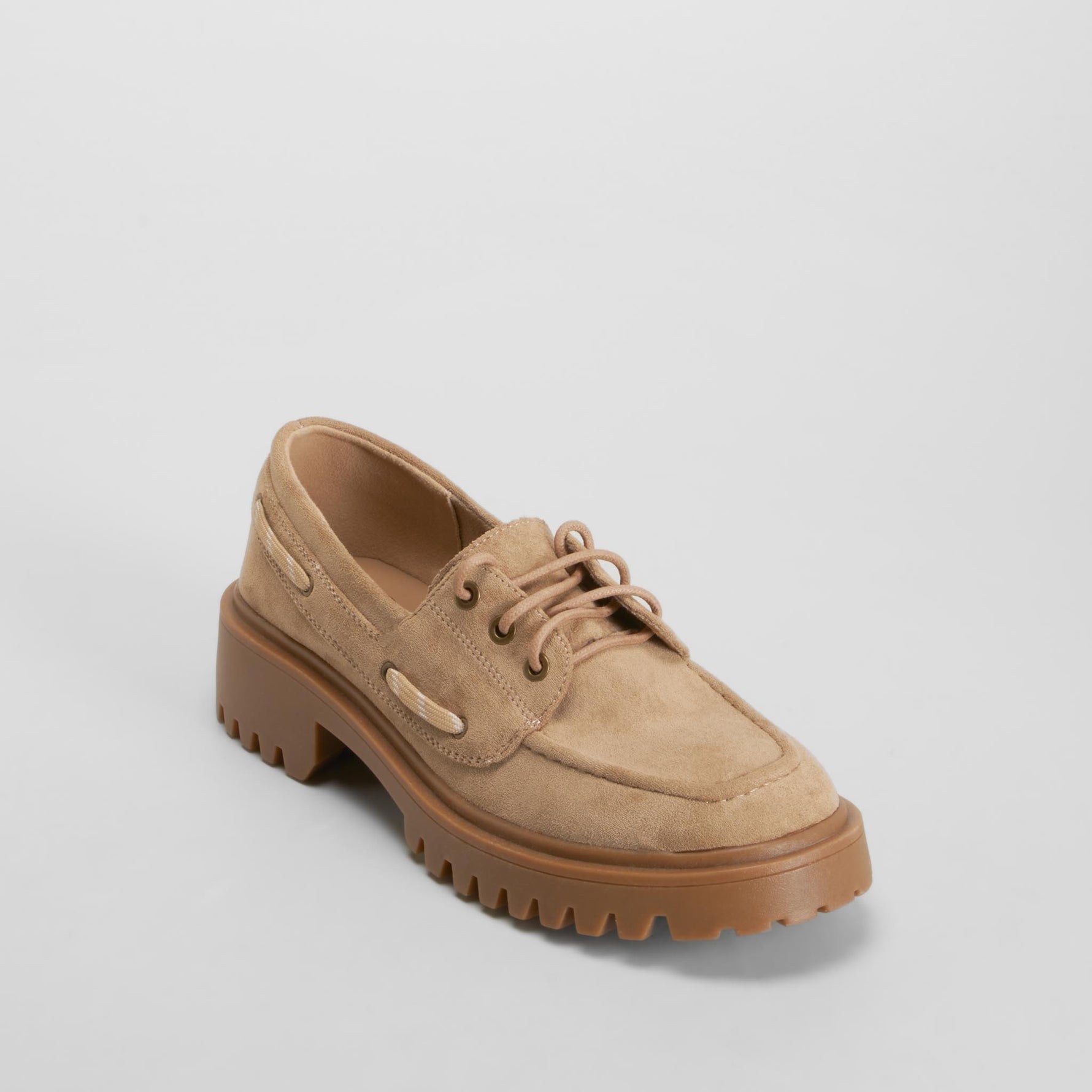 Zapato náutico cordones marrón NYC