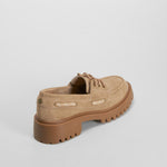 Zapato náutico cordones marrón NYC