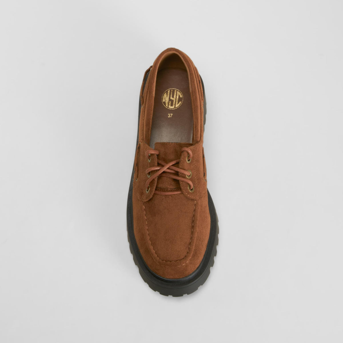 Zapato náutico marrón NYC