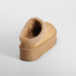 Zueco australiano plataforma beige NYC