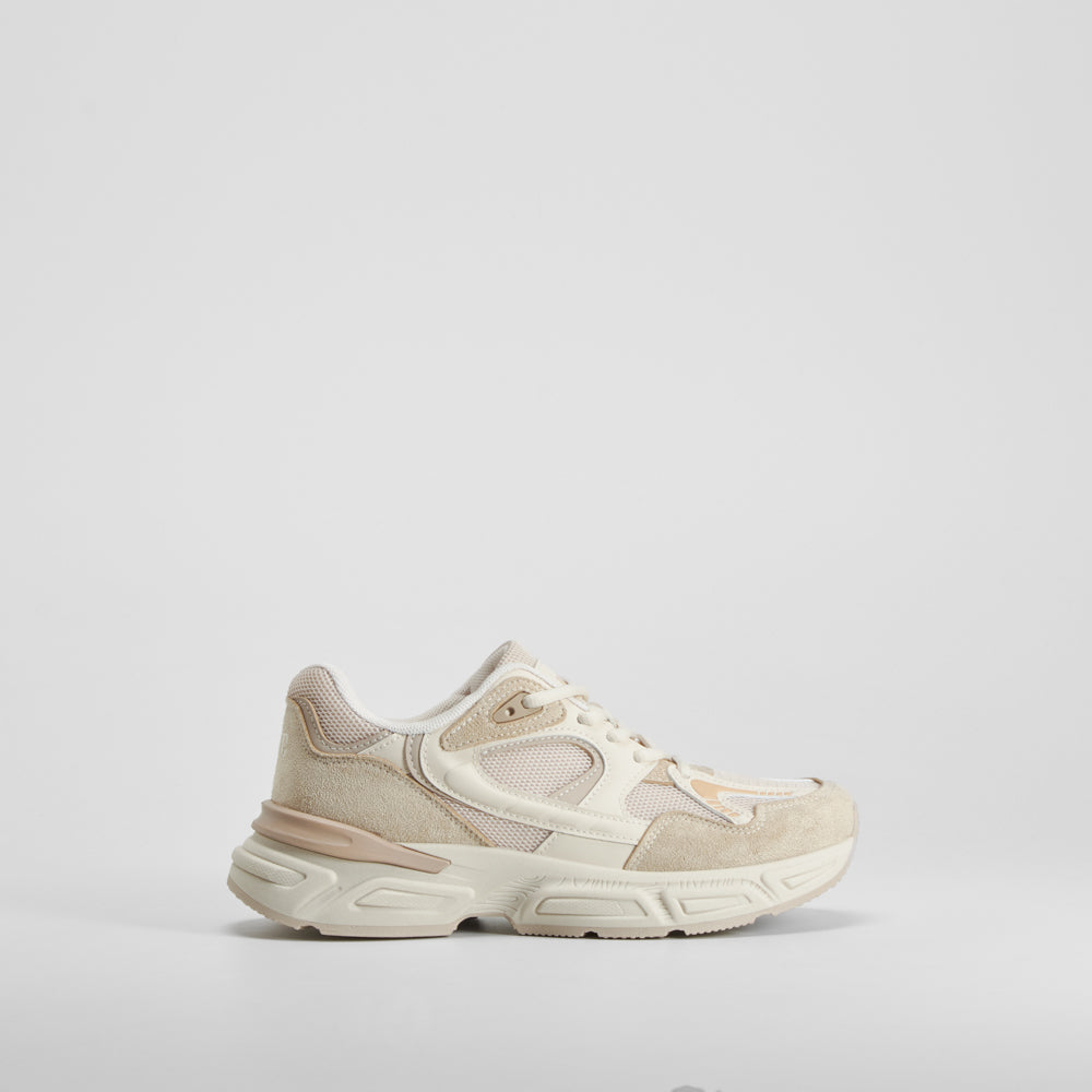 Zapatilla deportiva running chunky beige NYC