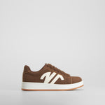 Zapatilla casual marron suela blanca NYC