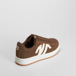 Zapatilla casual marron suela blanca NYC