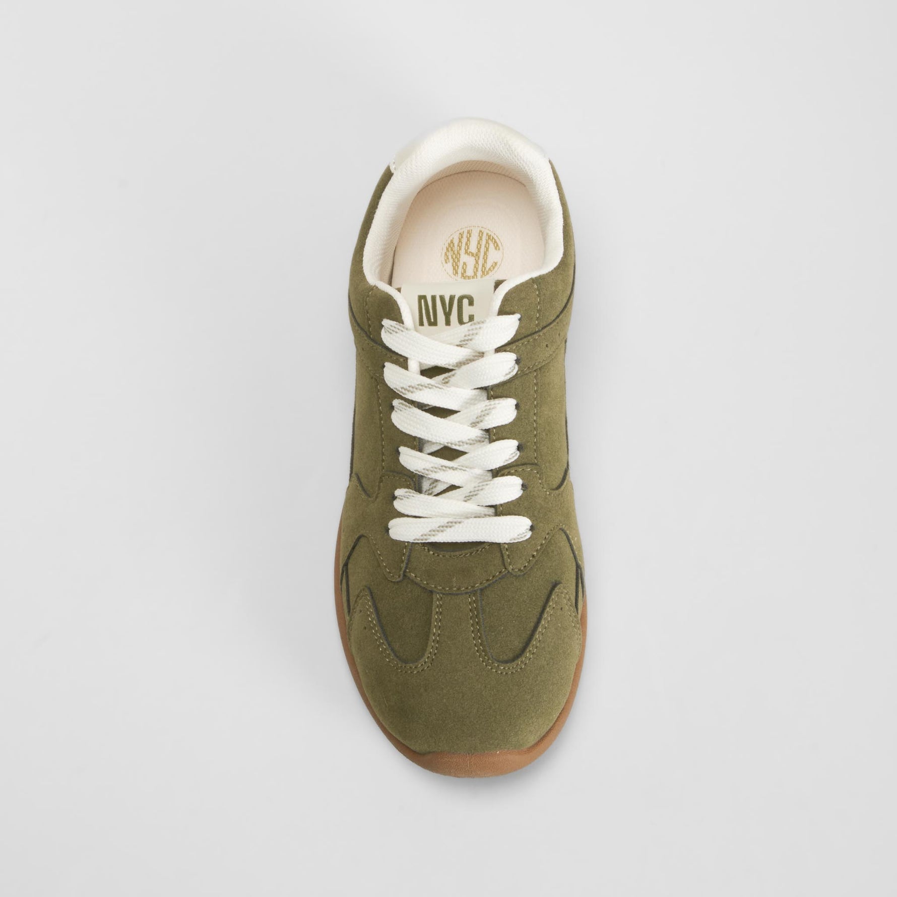 Zapatilla deportiva cordones verde  NYC