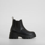 Botín chelsea chunky negro NYC