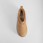 Botín australiano plataforma beige NYC