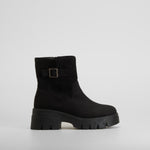 Botín hebilla chunky negro NYC