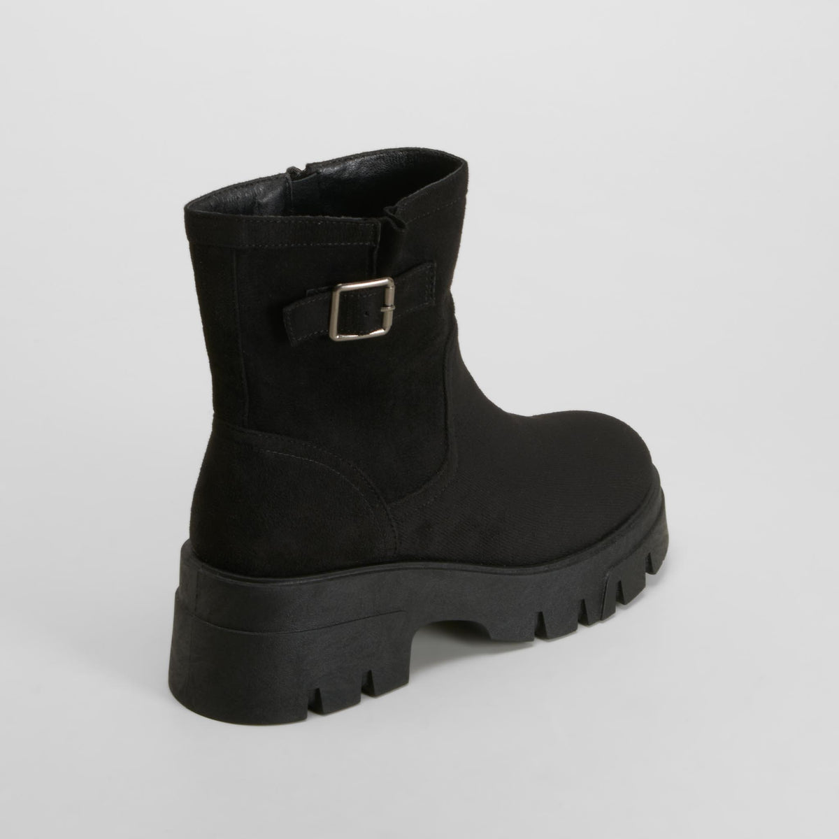 Botín hebilla chunky negro NYC