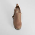 Zapato tacón marrón cremallera SENDA ROAD