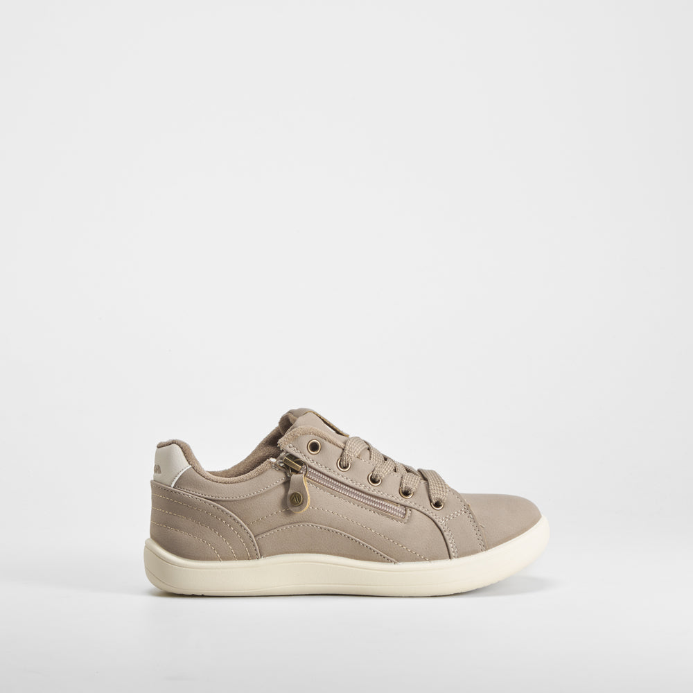 Zapatilla barefoot beige SENDA ROAD