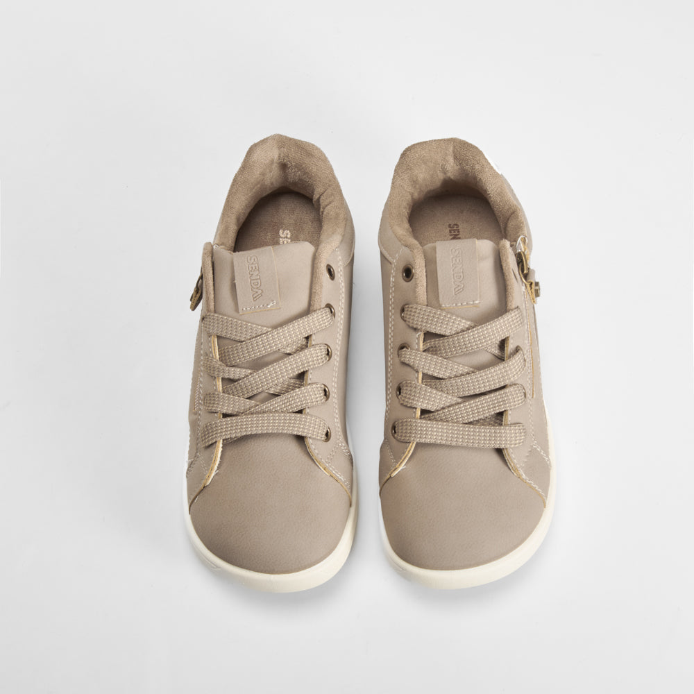 Zapatilla barefoot beige SENDA ROAD