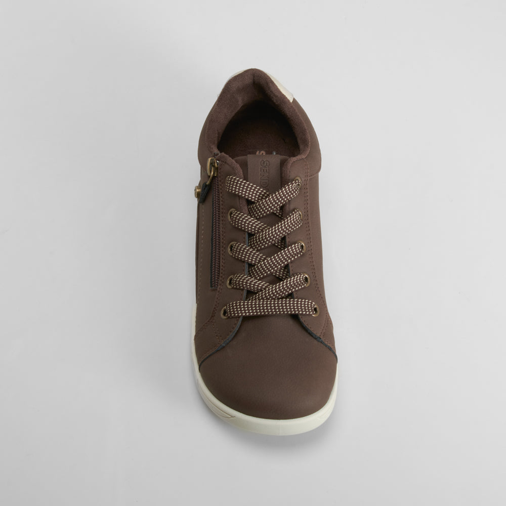 Zapatilla casual barefoot marrón SENDA ROAD