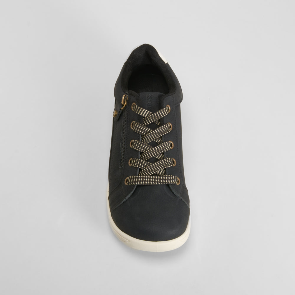 Zapatilla casual barefoot negro SENDA ROAD