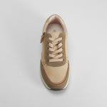 Sneaker deportiva detalles verde SENDA ROAD