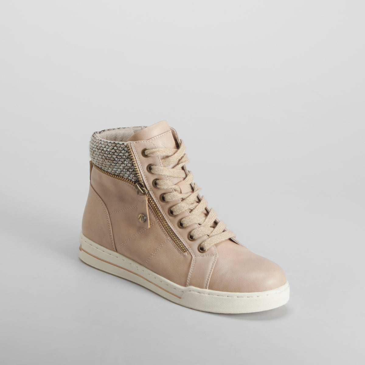 Botín deportivo casual beige SENDA ROAD