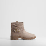 Botín plano hebilla marrón SENDA ROAD