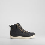 Sneaker barefoot alta negra SENDA ROAD