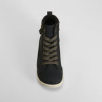Sneaker barefoot alta negra SENDA ROAD