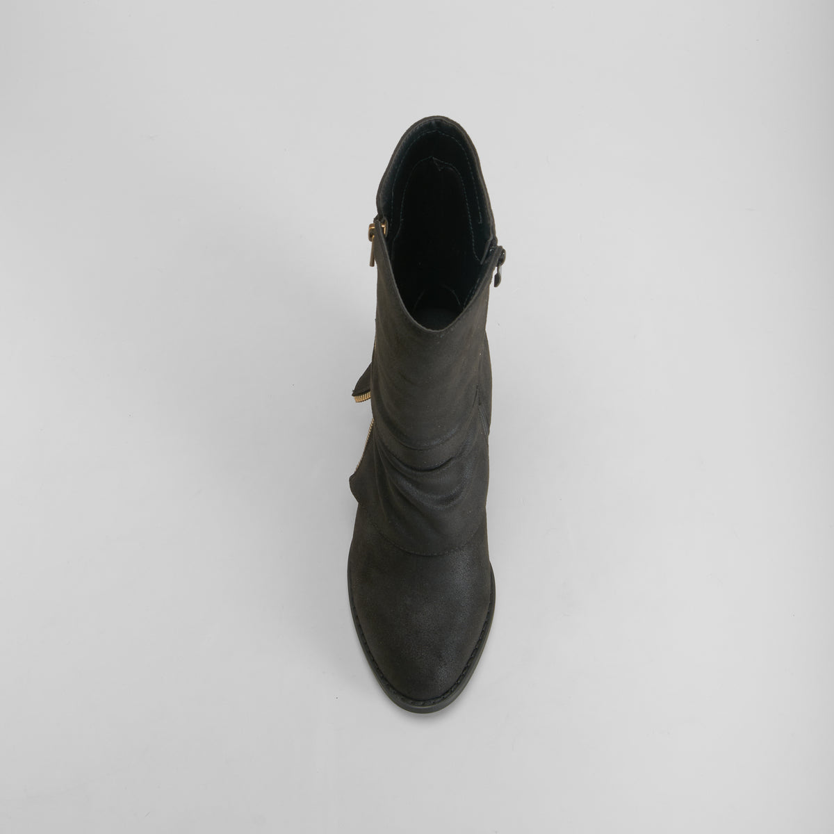 Bota campera tacón negro SENDA ROAD