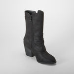 Bota campera tacón negro SENDA ROAD