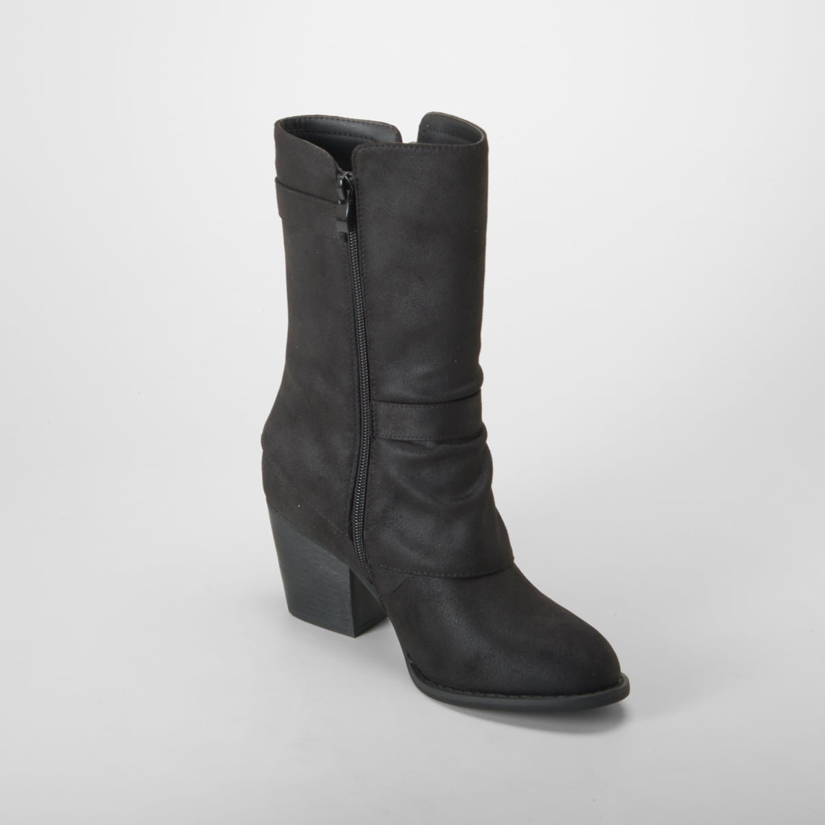 Bota campera tacón negro SENDA ROAD