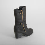 Bota campera tacón negro SENDA ROAD