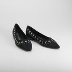 Bailarina tachuelas negra XTI