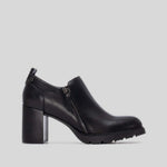 Zapato tacón alto cremallera negro XTI