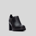 Zapato tacón alto cremallera negro XTI
