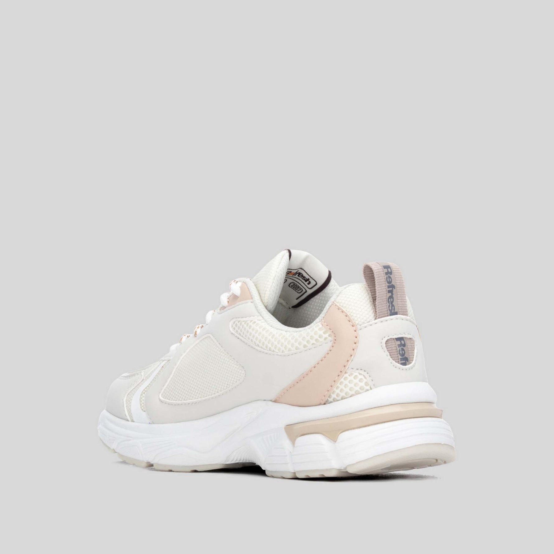 Zapatilla deportiva chunky beige REFRESH