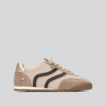 Zapatilla casual bimaterial beige XTI