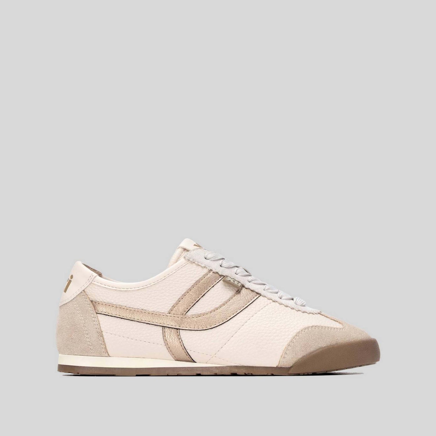 Sneaker plana beige XTI