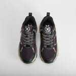 Zapatilla deportiva cordones negra XTI