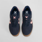Sneaker plataforma detalles azul  XTI