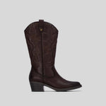 Bota campera tachas marrón XTI