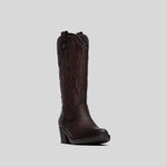 Bota campera tachas marrón XTI