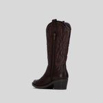 Bota campera tachas marrón XTI