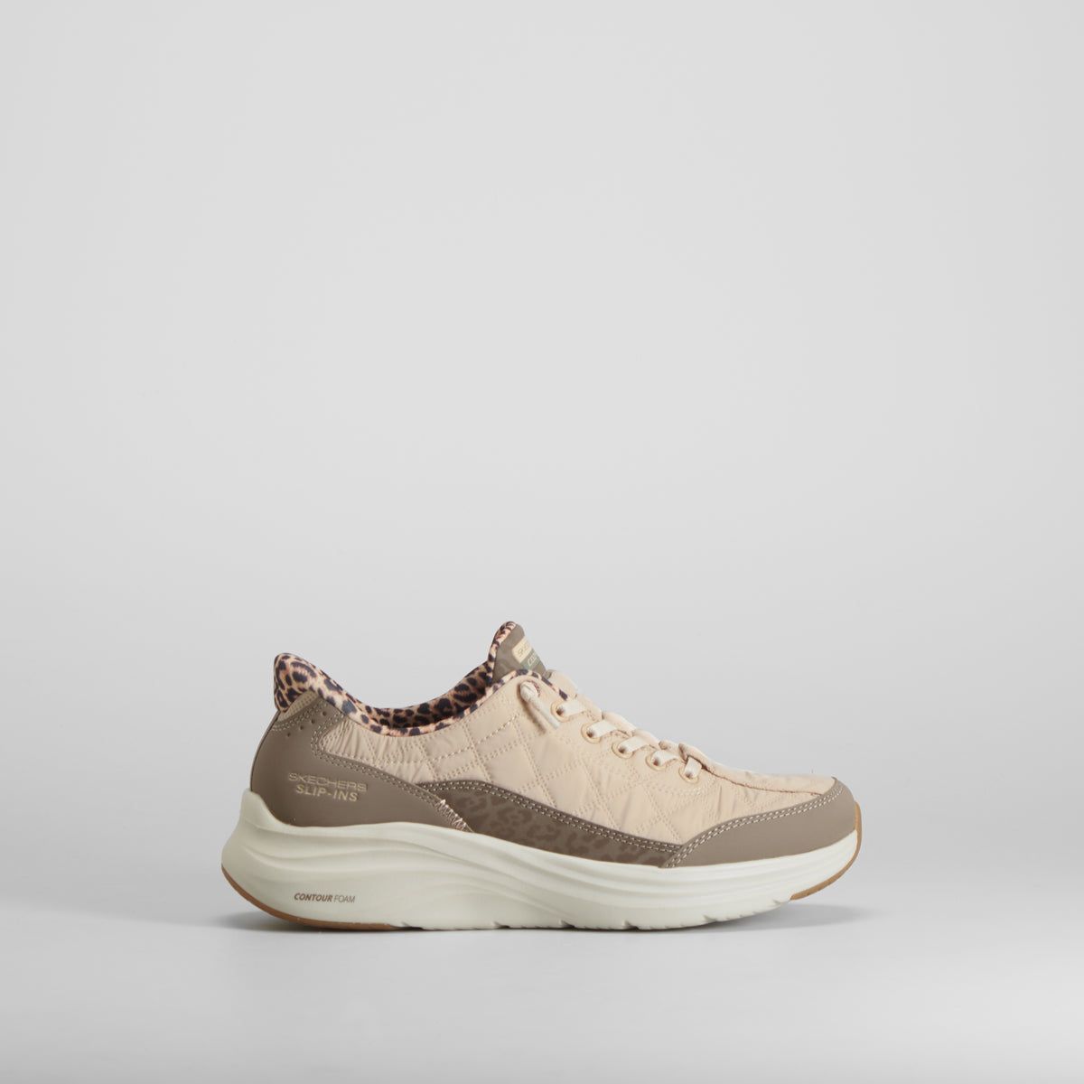 Zapatilla Slip-Ins Contour Foam beige SKECHERS
