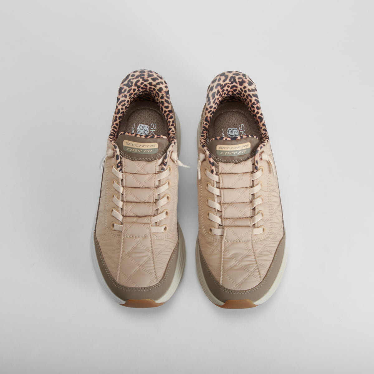Zapatilla Slip-Ins Contour Foam beige SKECHERS